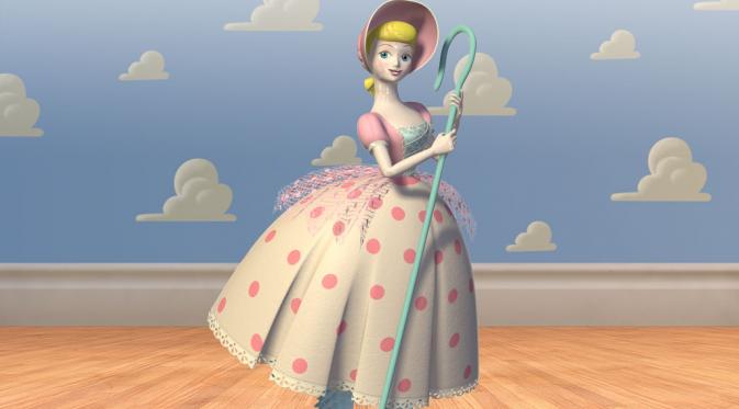 Boneka keramik Bo Peep dipastikan muncul di film animasi Toy Story 4. (pixar.wikia.com)
