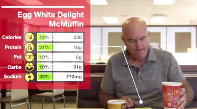 Makan McDonald Setiap Hari (Foto: Video  540 Meals: Choices Make the Difference )