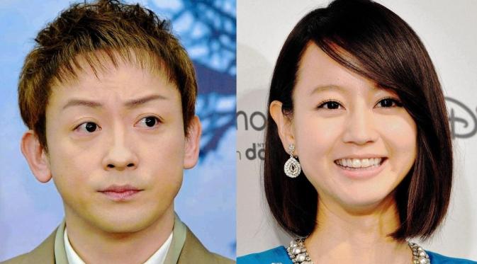 Pasangan bintang film Jepang, Maki Horikita dan Koji Yamamoto. (aramajapan.com)