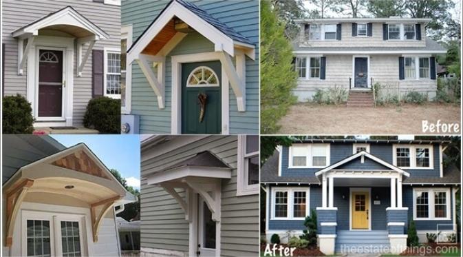 10 Ide  Dekorasi  yang Bikin Pintu Depan Rumahmu Jadi Makin 