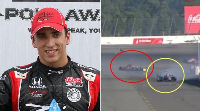 Pebalap Indycar Justin Wilson Alami Kecelakaan Maut