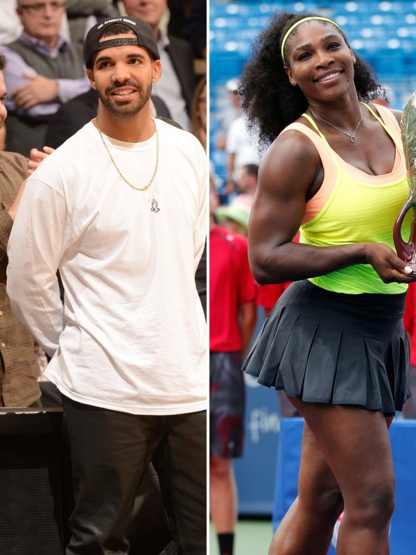 Drake dan Serena Williams (via fansided.com)