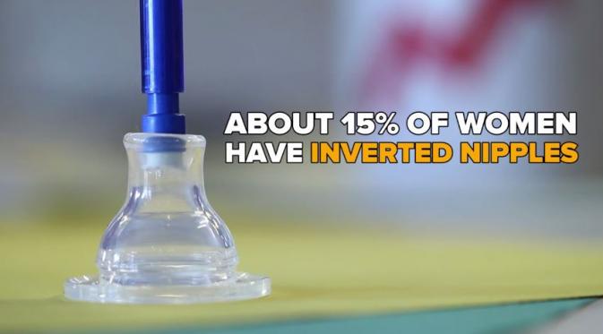 15%  perempuan di dunia punya puting yang cekung. (Via: youtube.com)