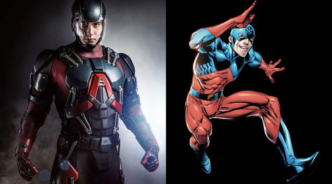 Brandon Routh selama di serial Arrow dan Legends of Tomorrow mengenakan kostum superhero Atom yang biayanya melebihi sebuah rumah biasa. (geektyrant.com)