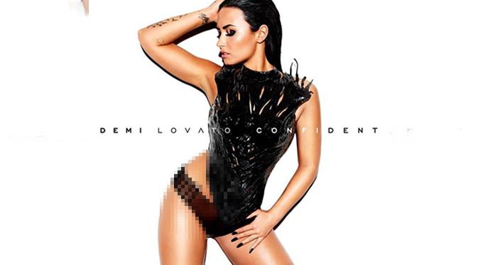 Demi Lovato tampil sangat berbeda di cover album terbaru. (foto: aceshowbiz)