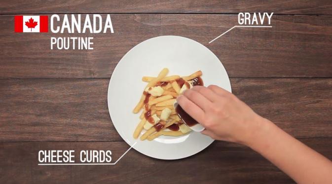 Kanada - Poutine (Via: youtube.com)