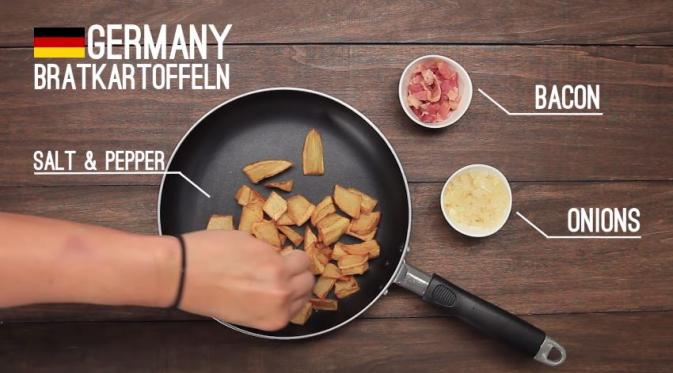 Jerman - Bratkartoffeln (Via: youtube.com)