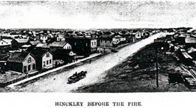 Kota Hinckley sebelum terbakar (Seans.com)