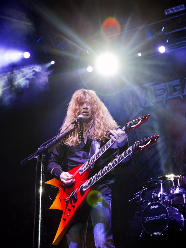 Dave Mustaine (Megadeth) (Bintang/EPA)