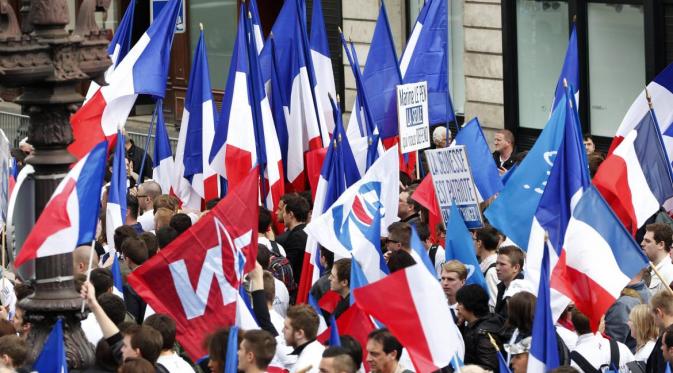 Demo buruh di Prancis |  Via: ibtimes.com
