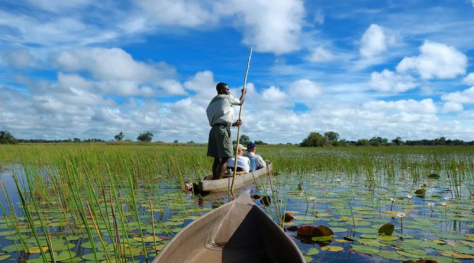 Okavango Delta, Botswana. | via: safaribookings.com