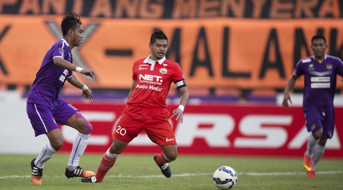 Kapten Persija Jakarta, Bambang Pamungkas tak mencetak satu gol pun di Piala Presiden. (Bola.com/Vitalis Yogi Trisna)