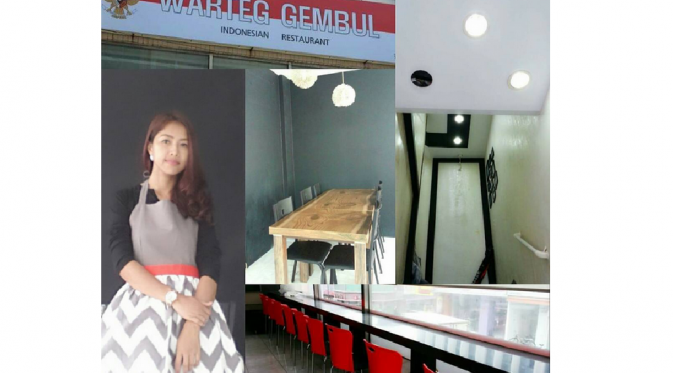 Yannie Kim membuka usaha rumah makan WARTEG GEMBUL di Korea Selatan