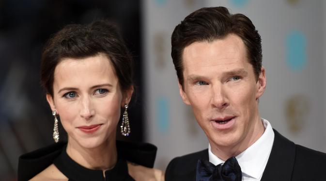 Benedict Cumberbatch dan Sophie Hunter (Bintang/EPA)