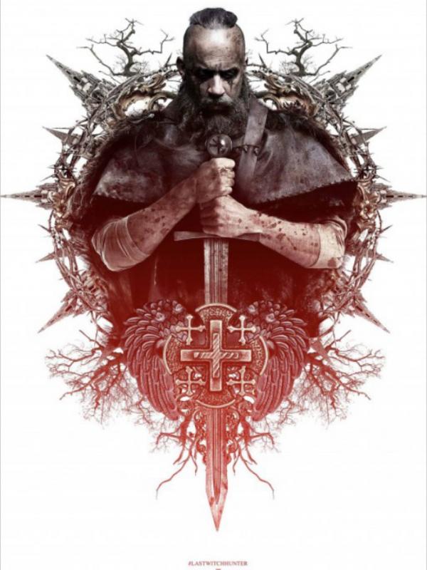 Vin Diesel di poster The Last Witch Hunter. foto: EW