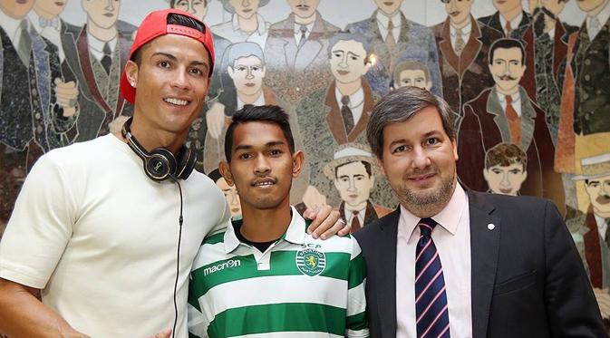 Cristiano Ronaldo dan Martunis