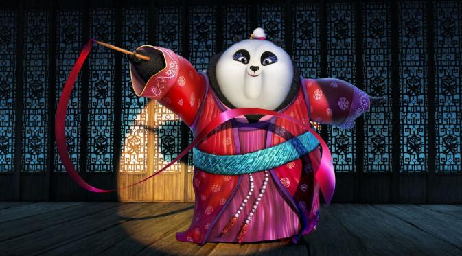Karakter Mei Mei di film animasi Kung Fu Panda 3. Foto: Screenrant