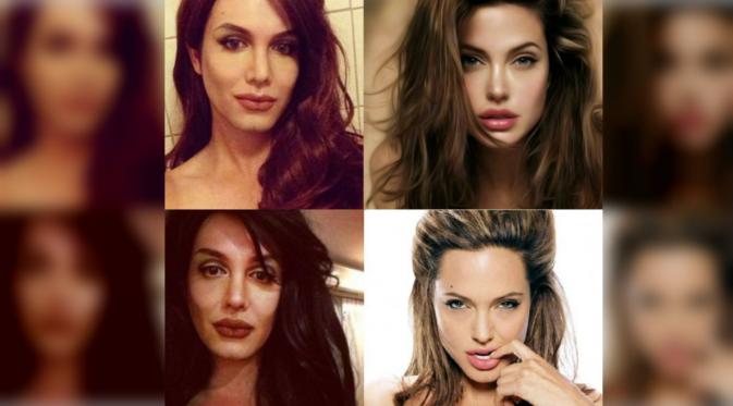 'Menjadi' Angelina Jolie