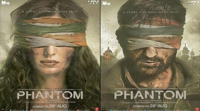 Film Phantom dibintangi Katrina Kaif-Saif Ali Khan. foto: youtube
