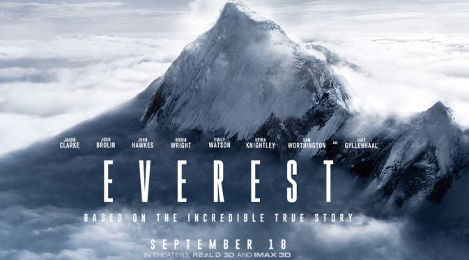 Poster film Everest. Foto: via gearjunkie.com