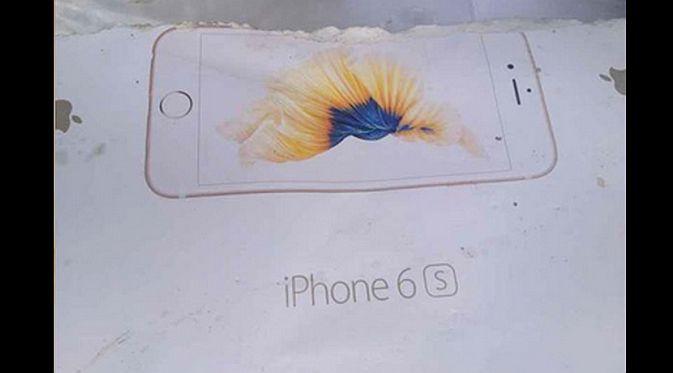 Bocoran terbaru iPhone 6s berwarna Rise Gold (Foto: Phone Arena)