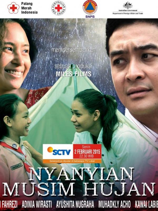 FTV SCTV Nyanyian Musim Hujan masuk nominasi di FFB 2015. (foto: pmi.or.id)
