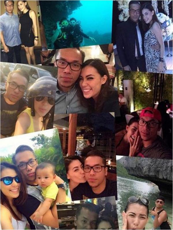 Postingan Viviane saat ulang tahun Sammy Simorangkir (Instagram/Viviane)