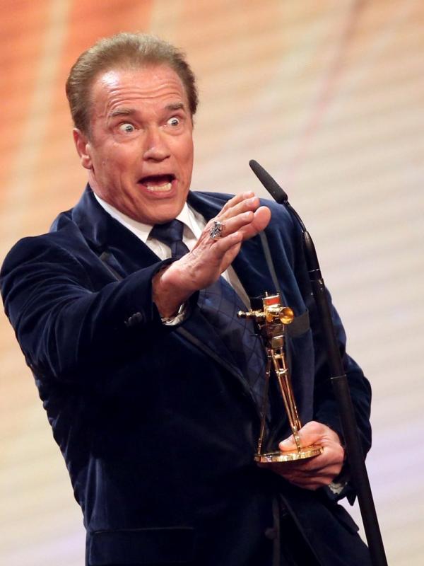 'Kami menemukan Mr. Schwarzenegger di kamar tidurnya sekitar 9.30 pm pada hari Rabu'. ujar petugas polisi James J. Freda. (Bintang/EPA)