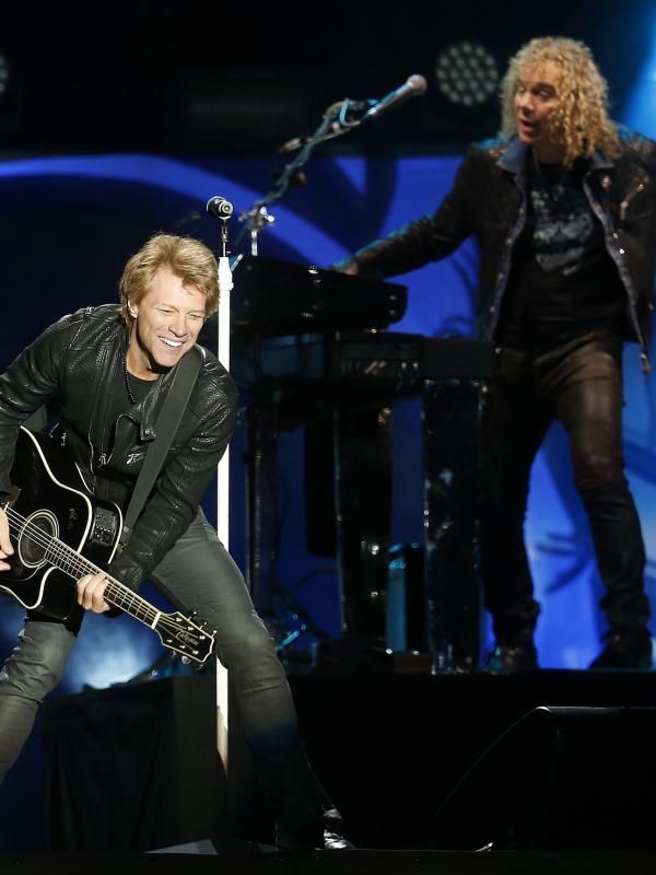 Bon Jovi. (Bintang/EPA)