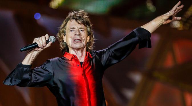 Vokalis Rolling Stone, Mick Jagger (AFP Photo)
