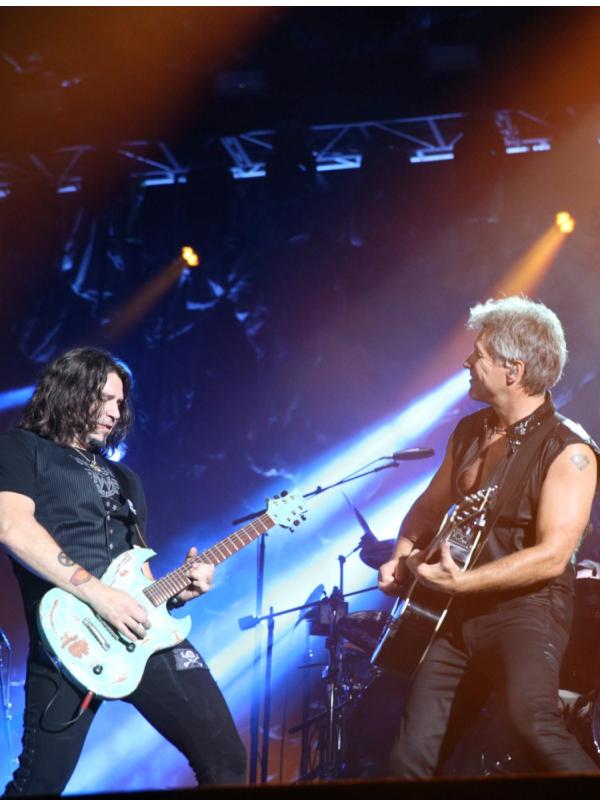 Bon Jovi (Foto: Faizal Fanani/Liputan6.com)