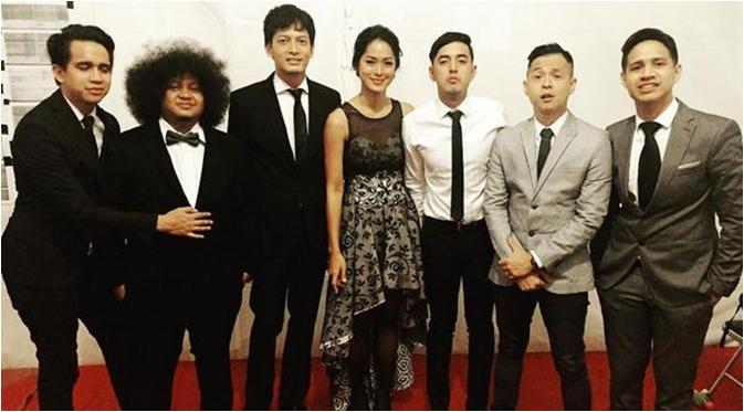 Penampilan Prisia Nasution saat menghadiri Festival Film Bandung 2015 (via Instagram/Prisia Nasution)