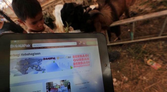 Bukalapak.com bekerjasama dengan Global Qurban - Aksi Cepat Tanggap (ACT) menyediakan jasa pembelian hewan kurban secara online.