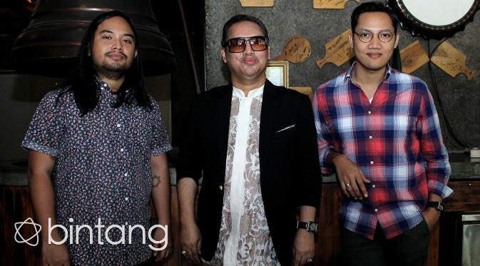 Shaun Salim, Abenk Alter dan Mono Neurotic. (Ruswanto/Bintang.com)