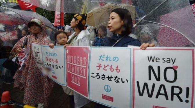 Tak Setuju UU Keamanan Lolos, Parlemen Jepang Ricuh (AFP)