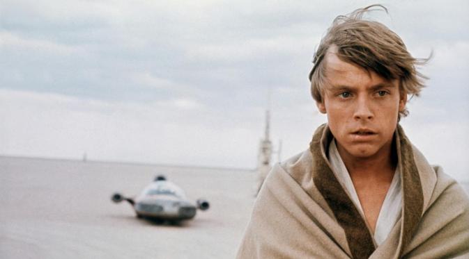 Pemeran Luke Skywalker, Mark Hamill di film Star Wars. (themarysue.com)