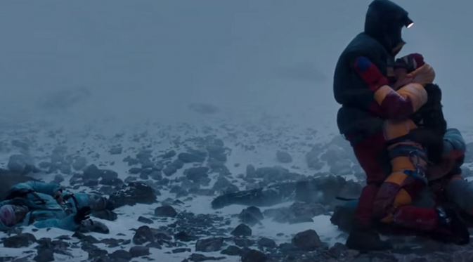 Adegan dalam film Everest. Foto: Vidio
