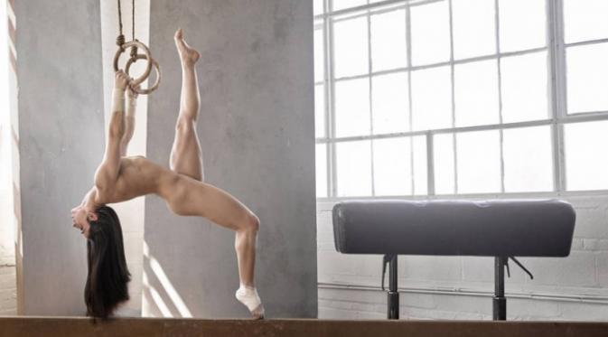 Alexandra Raisman, Gimnastik. (Via: brightside.me)