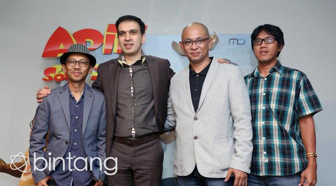 Acara syukuran serial Adit Sopo Jarwo. (Wimbarsana/Bintang.com)