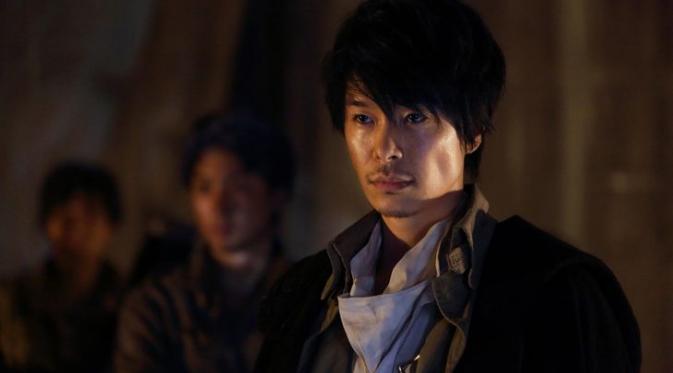 Hiroki Hasegawa, salah satu pemain film Attack on Titan. (hushcomics.com)