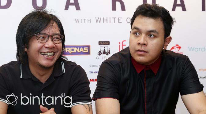 Ari Lasso - Tulus, dua penyanyi beda 'warna' akan tampil jadi satu. (Wimbarsana/Bintang.com)