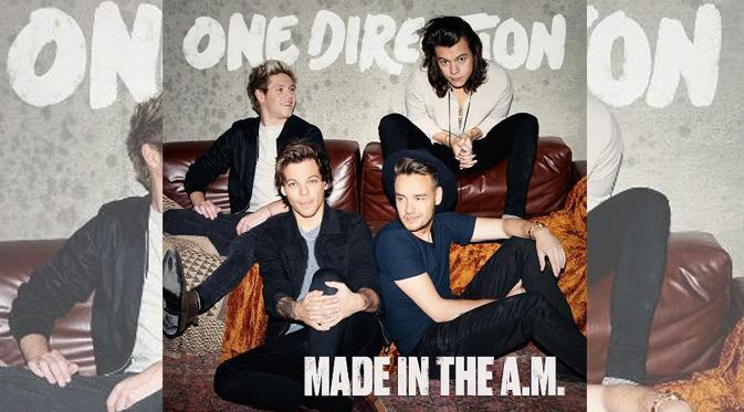 Albu baru One Direction bertajuk Made in the A.M. (foto: Twitter.com)