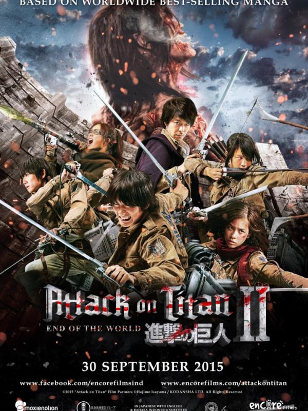 Poster Attack on Titan part 2.