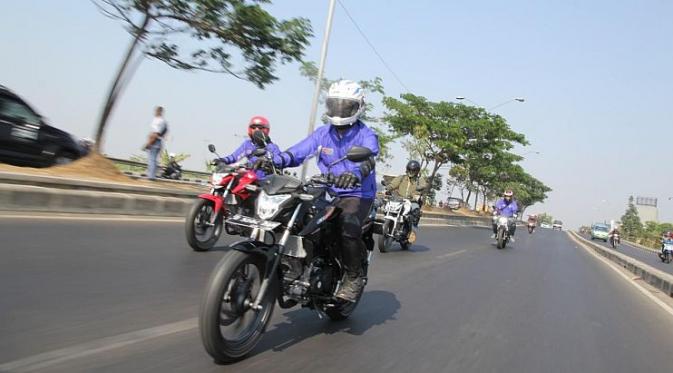 All New Honda CB150R StreetFire menjadi teman perjalanan di kegiatan Journalist Leisure Riding